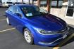 2016 Blue /White Chrysler 200 Limited (1C3CCCAB6GN) with an 2.4L 4 Cyl Multiair engine, 9-Speed Automatic transmission, located at 1600 E Hwy 44, Rapid City, SD, 57703, (605) 716-7878, 44.070232, -103.171410 - Photo#0